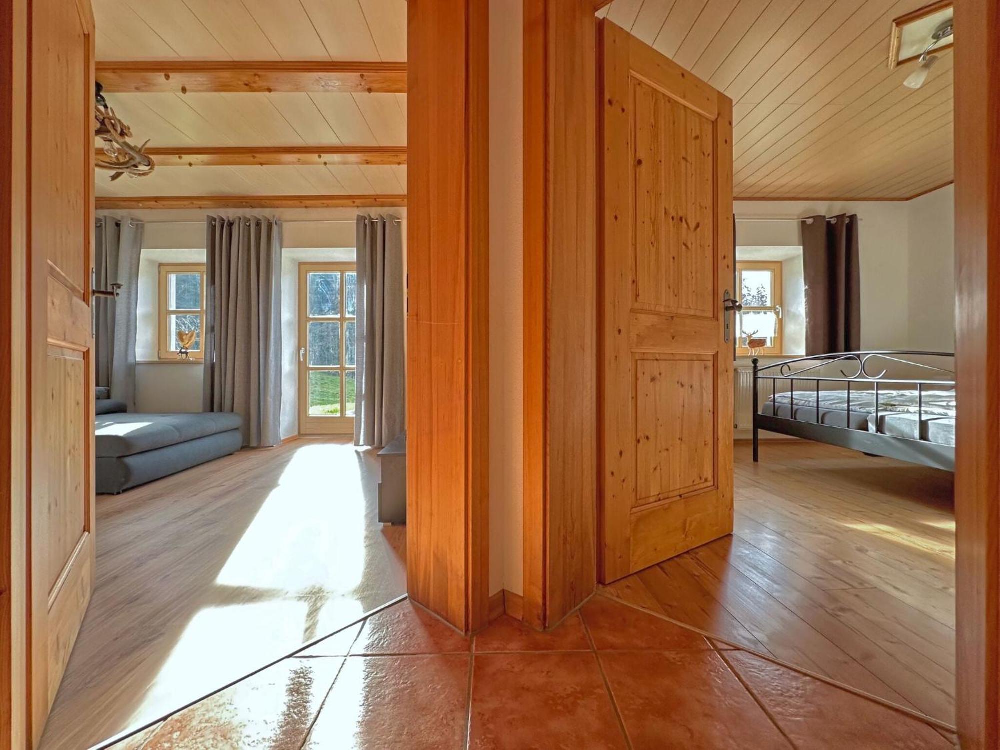 Ferienwohnung Im Bayerischen Wald Mit Terrasse Viechtach Luaran gambar